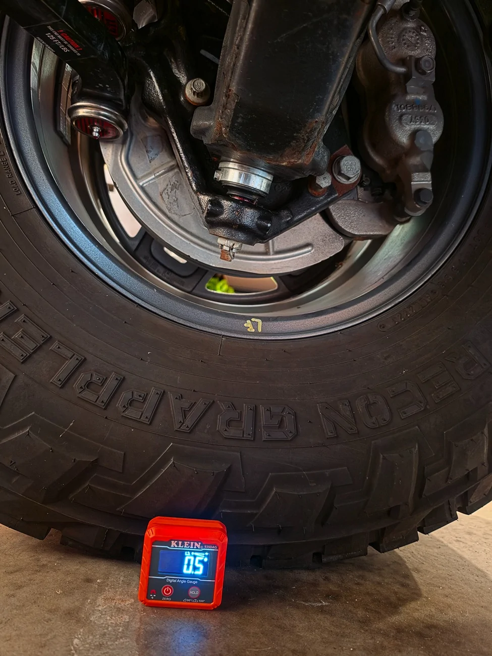 Jeep Wrangler JL Need Coaching on Caster Angle--Did I Get it Right? 20260528_124245