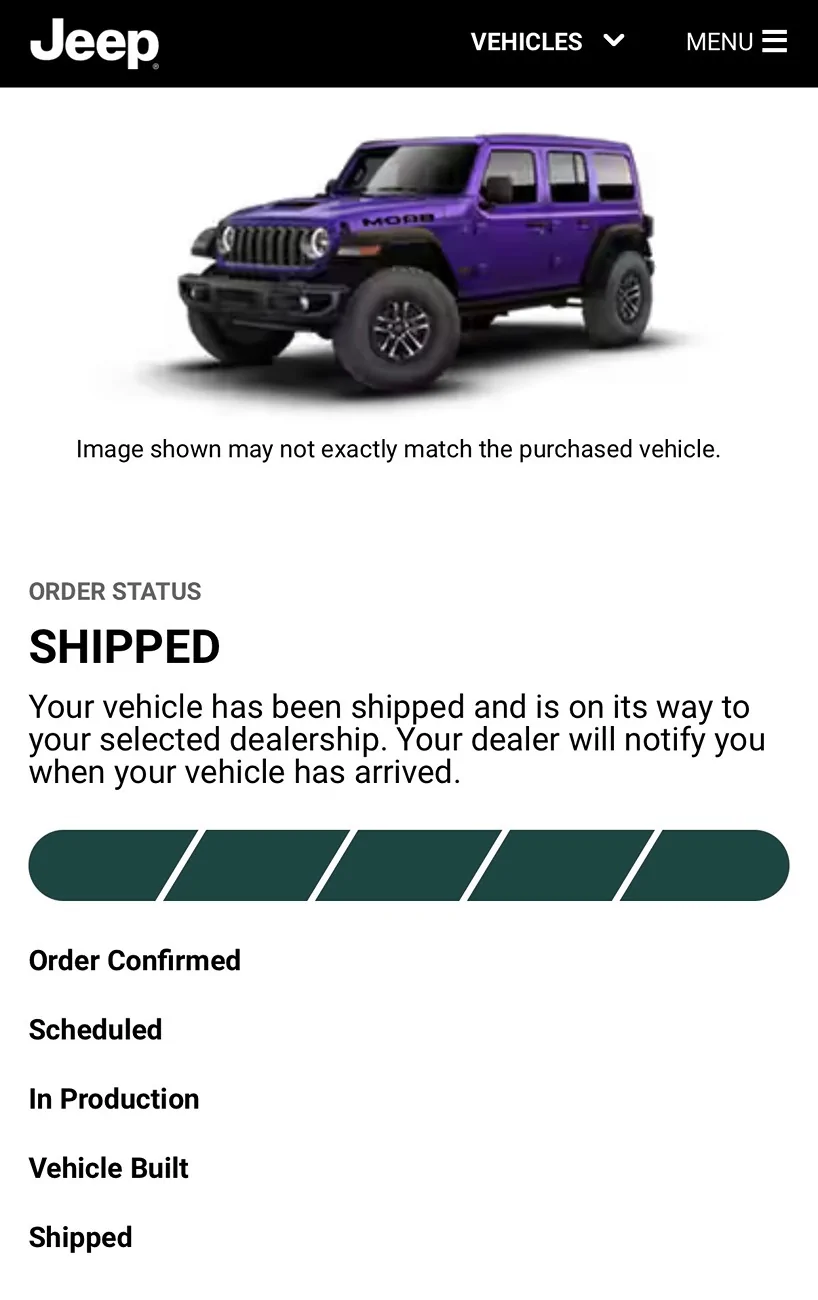 Jeep Wrangler JL 2026 Order Waiting Room IMG_1430