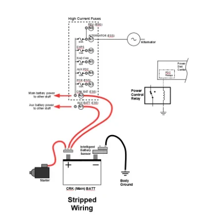 Jeep Wrangler JL Auxillary Battery Delete - Quick Visual Reference IMG_2828