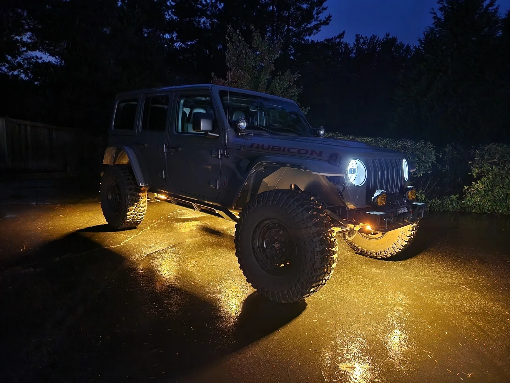 Jeep Wrangler JL Recommendations for Rock Lights… 20231010_190519