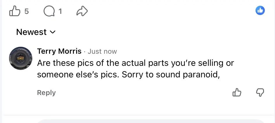 Jeep Wrangler JL Marketplace Scammer IMG_0894