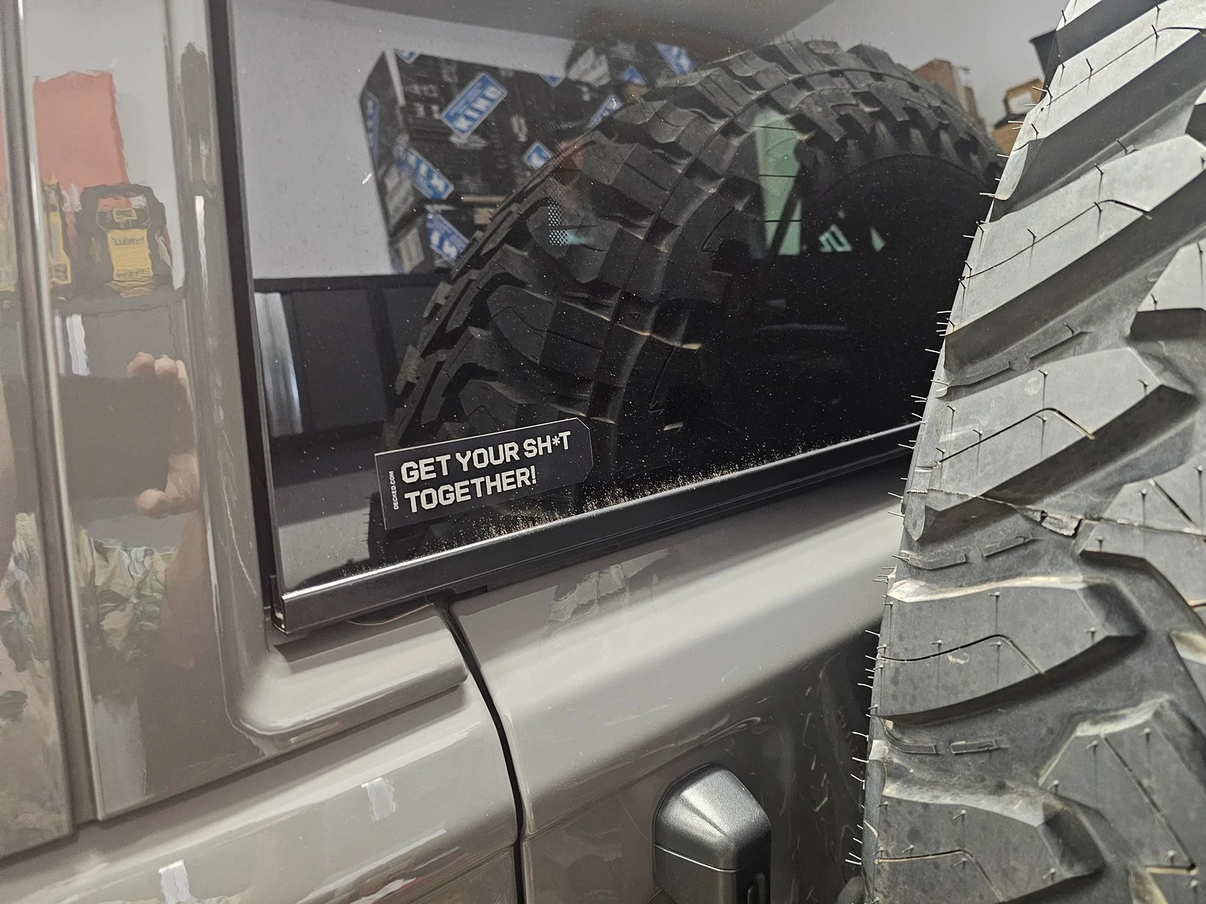 Jeep Wrangler JL Who's Rocking Back Window Stickers 392 window decal
