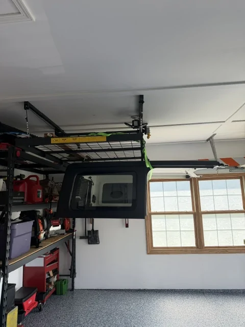 Jeep Wrangler JL Ceiling Mount Top Lift - DIY-ish for ~$230 IMG_0088