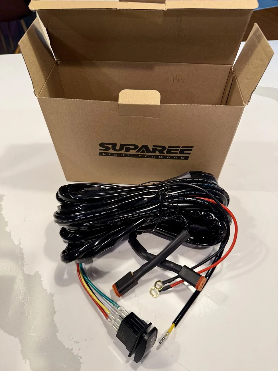 Jeep Wrangler JL Suparee Helm 7 Lights Review IMG_5117