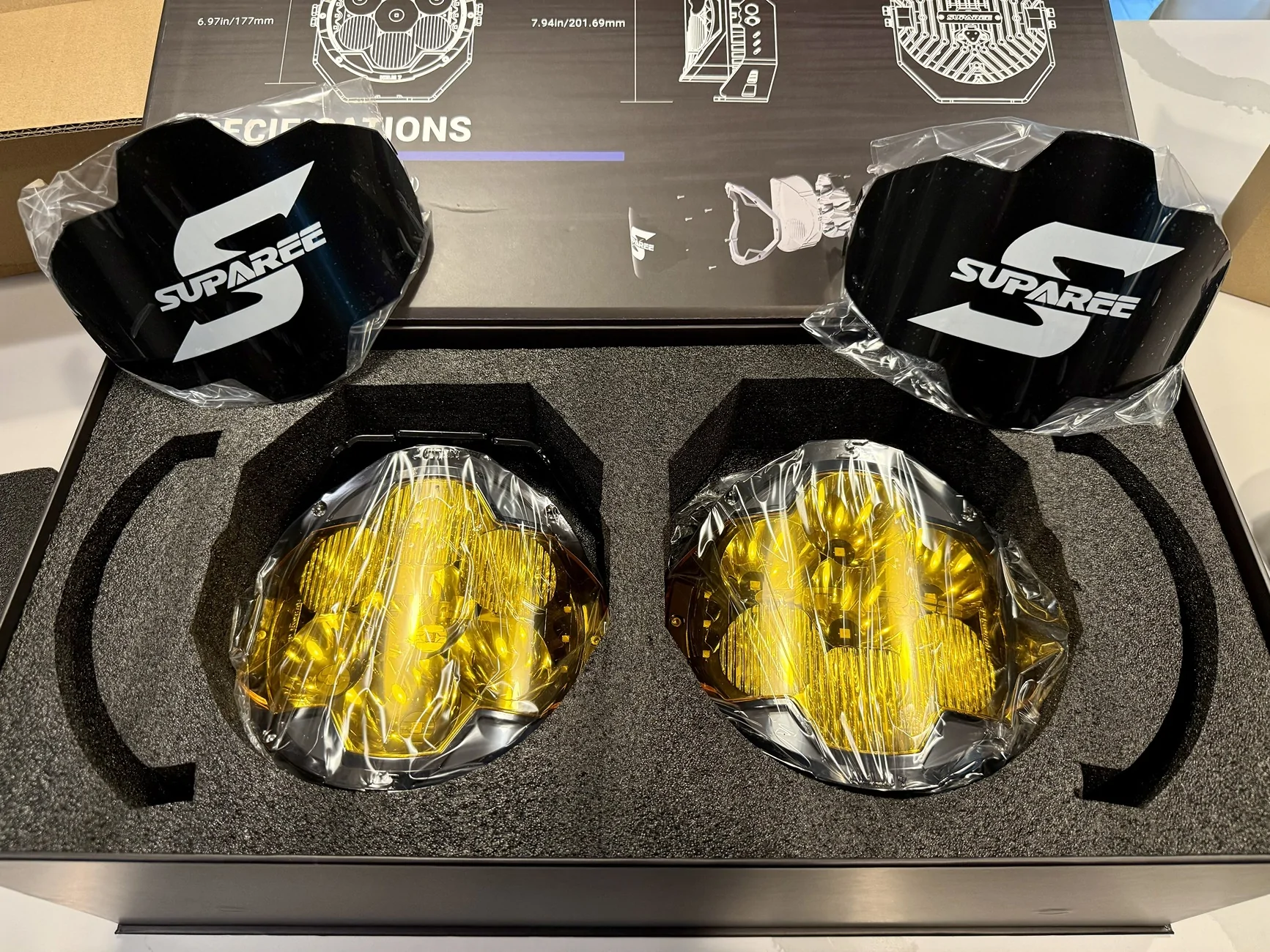 Jeep Wrangler JL Suparee Helm 7 Lights Review IMG_5125
