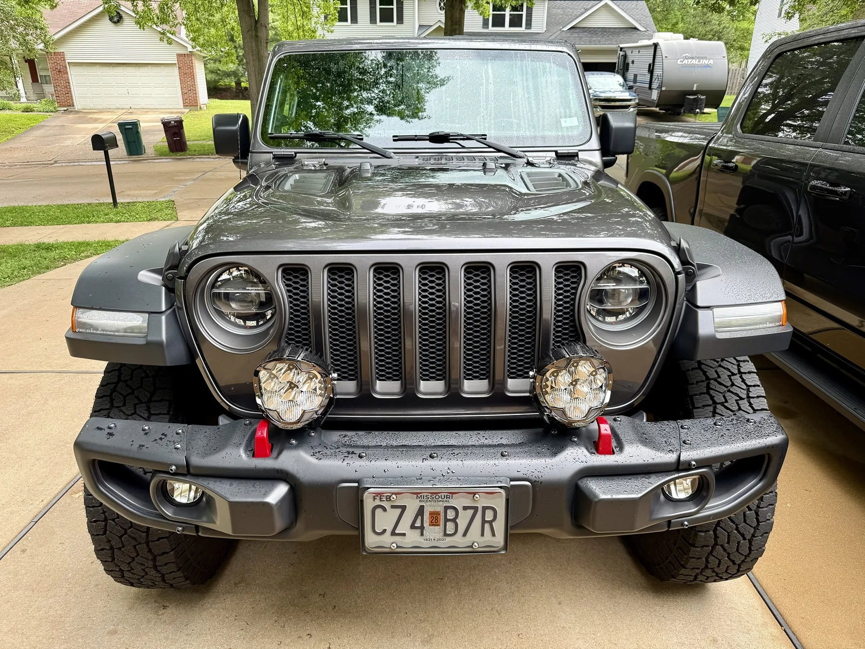 Jeep Wrangler JL Suparee Helm 7 Lights Review IMG_5144