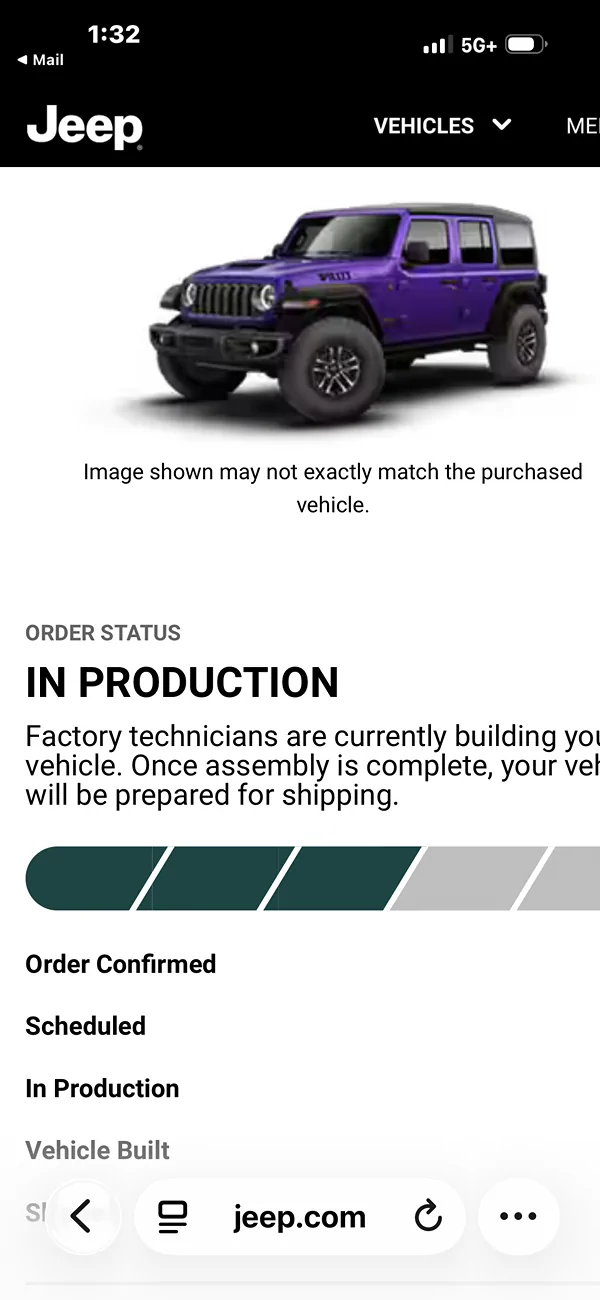 Jeep Wrangler JL Willys 392 Order date IMG_1491