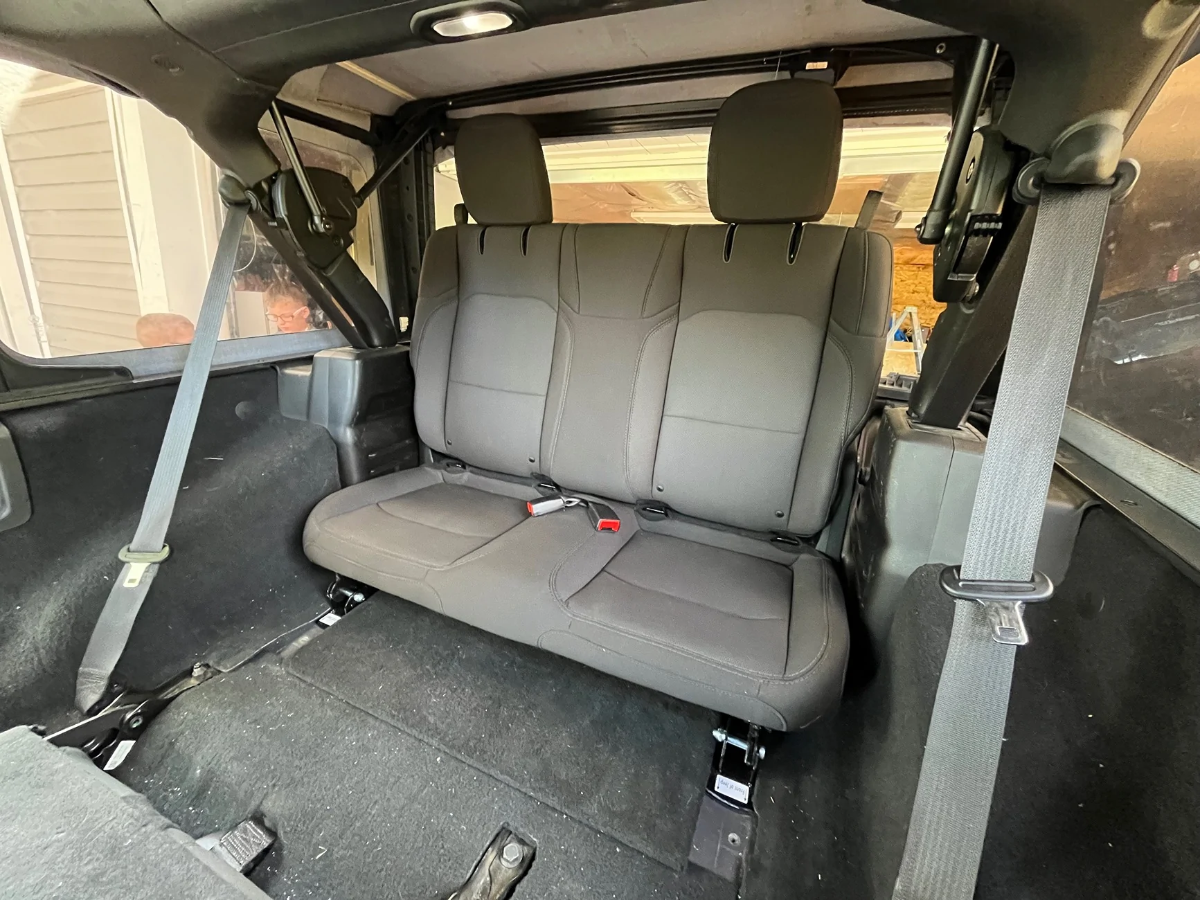 Jeep Wrangler JL Third Row Seat JL Wrangler IMG_2305