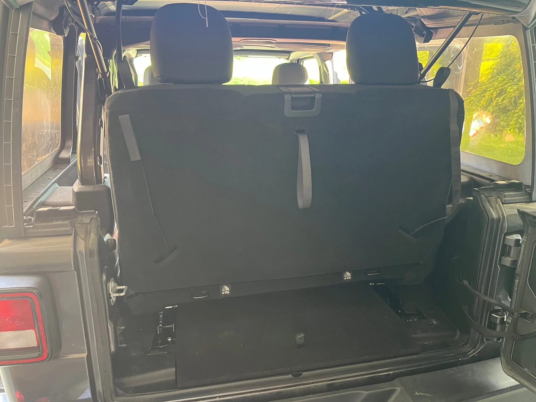 Jeep Wrangler JL Third Row Seat JL Wrangler IMG_2304