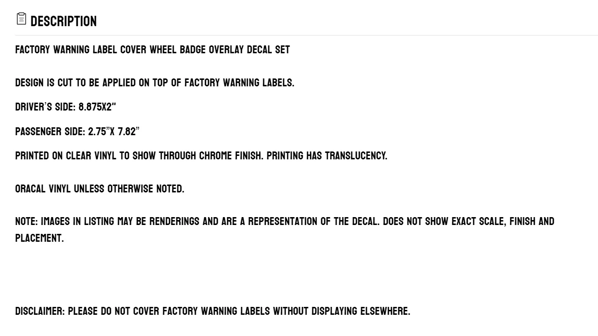 Jeep Wrangler JL Factory Safety Stickers 1780591803978-s5