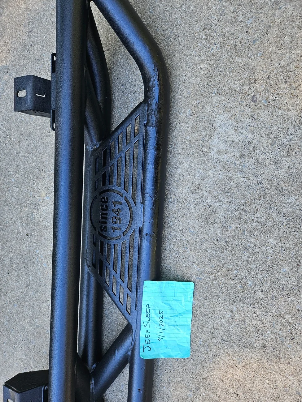 Jeep Wrangler JL Hooke Road JLU side steps - free 20250901_112704