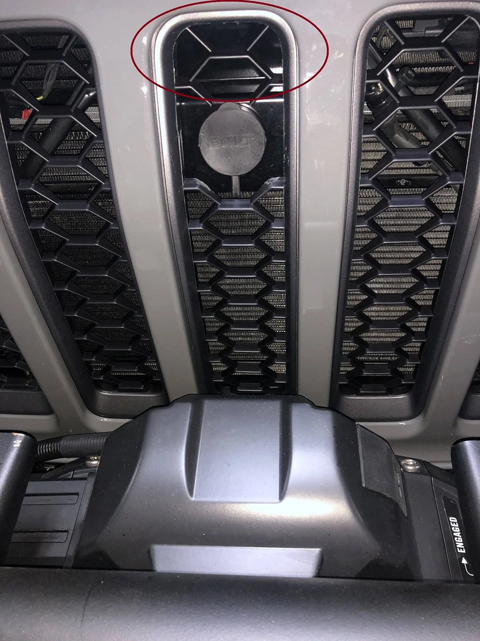 Jeep Wrangler JL Wolfbox Front Camera in grill? Camera