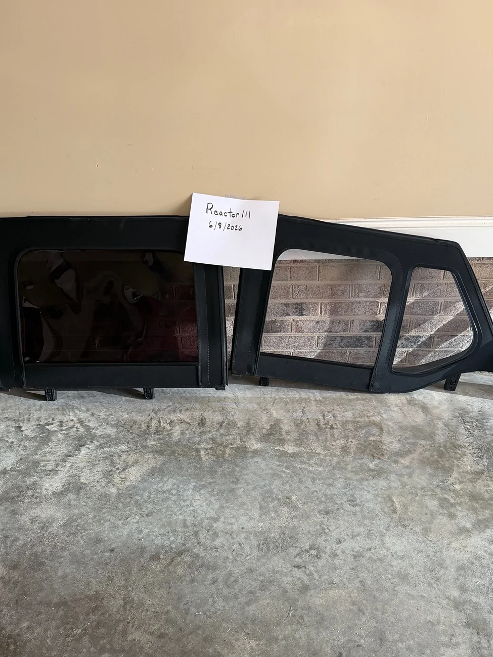 Jeep Wrangler JL Firecracker Red OEM Half Doors JLU IMG_4414