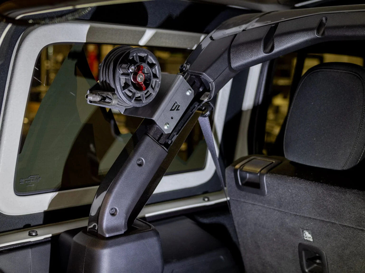 Jeep Wrangler JL The Smartest Place to Mount Your Apex CRS in a Jeep JLU? Probably Not Where You Think Apex-CRS-Fixed-Mount-Jeep-Wrangler-JLU-Offset-C-Pillars-2-1536x1152