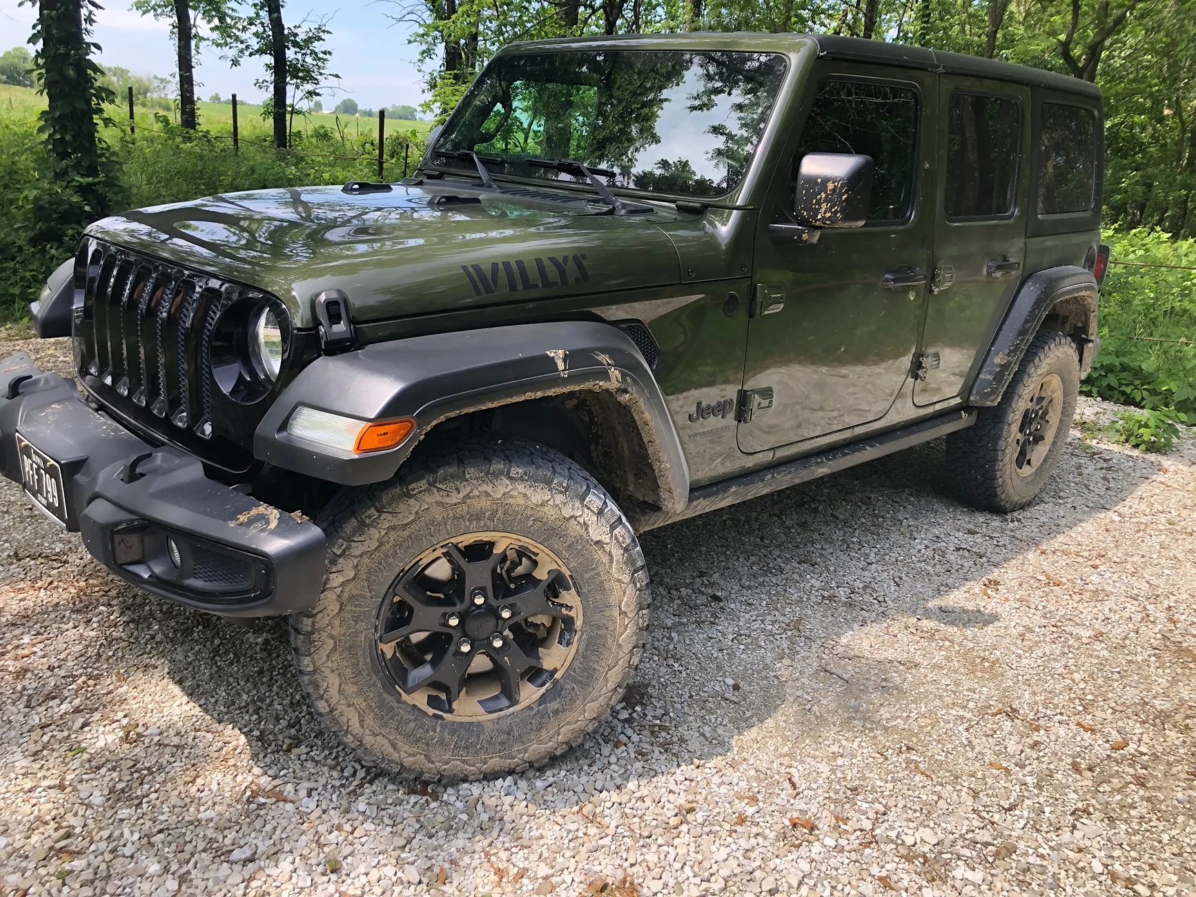 Jeep Wrangler JL State Forest class-B roads IMG_3133