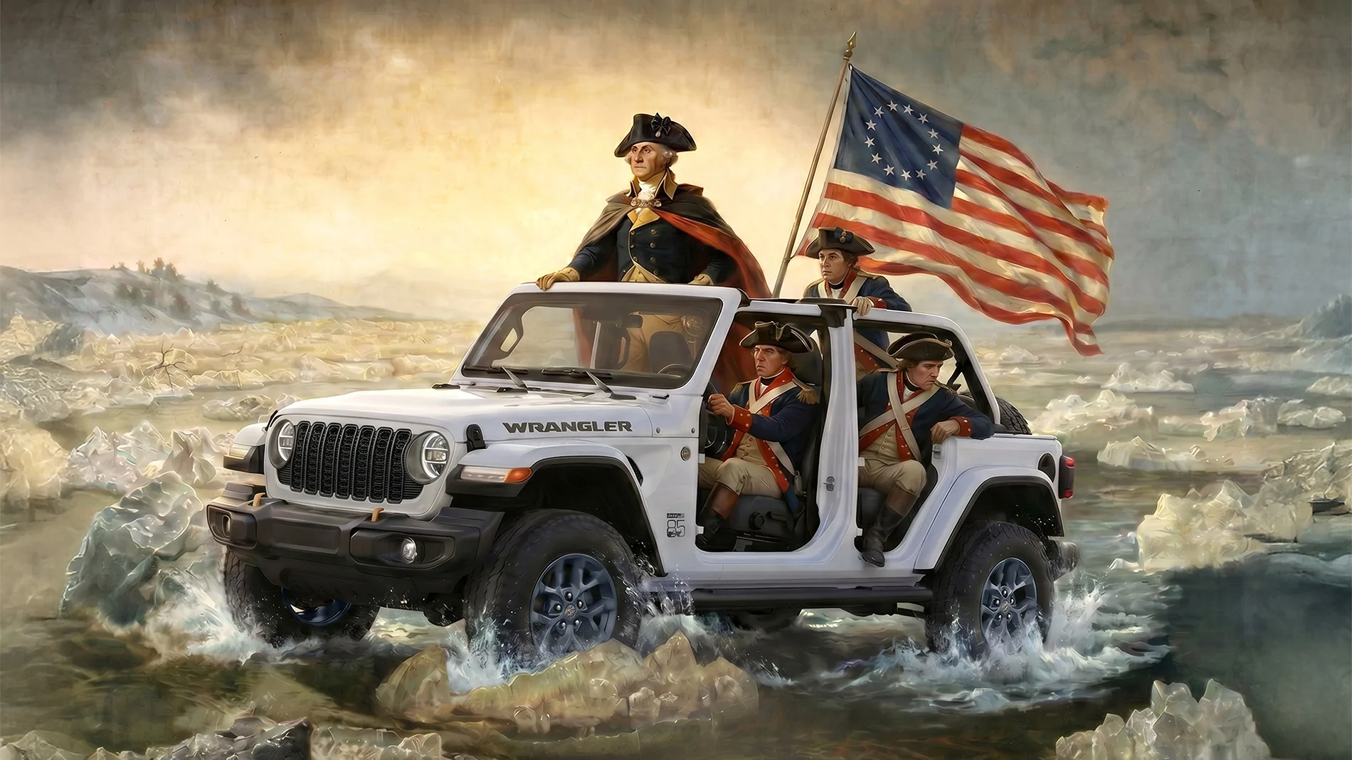 Jeep Wrangler JL ⚽️ 🇺🇸 Soccer Madness: Jeep Offers Americans Named George Washington a Free Wrangler if America Wins It All BU026_087EV