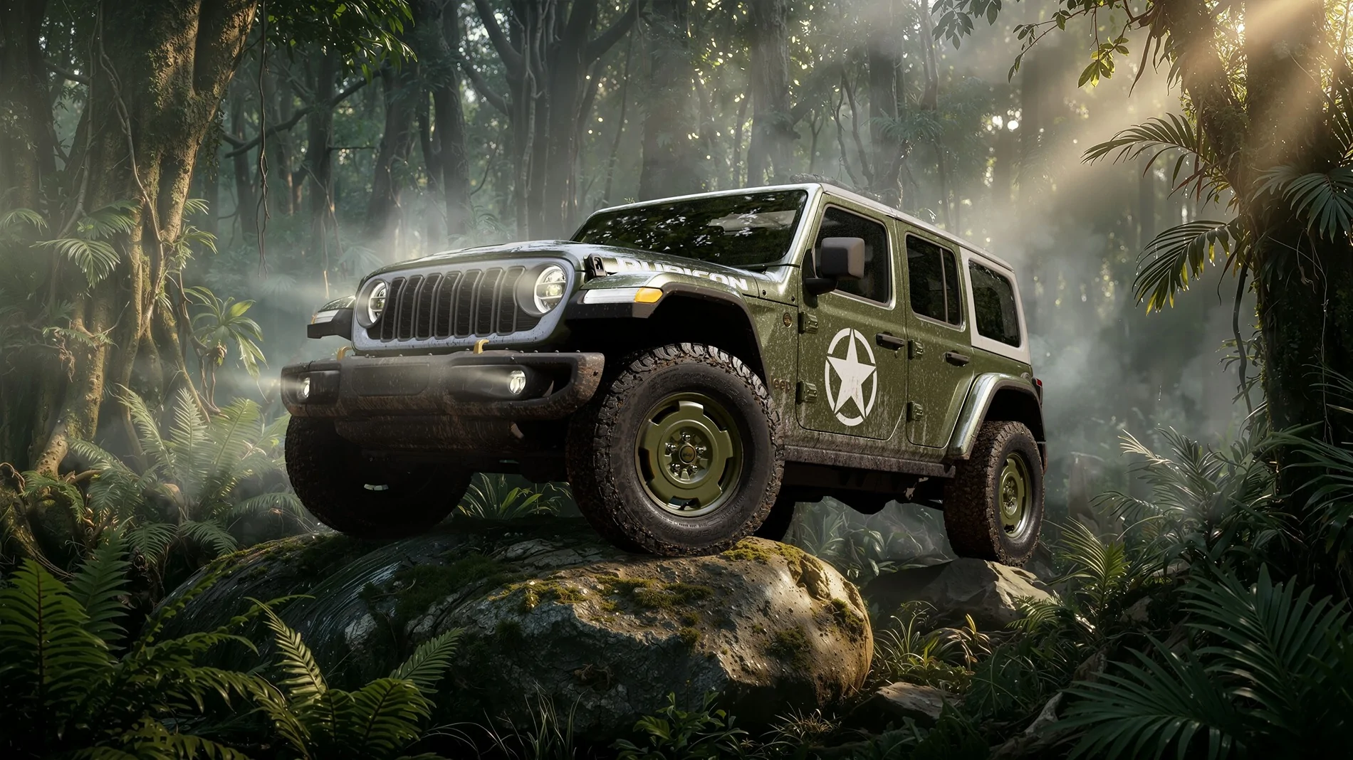 Jeep Wrangler JL 2027 Jeep Wrangler Sarge Announced 🪖 JP027_001WR