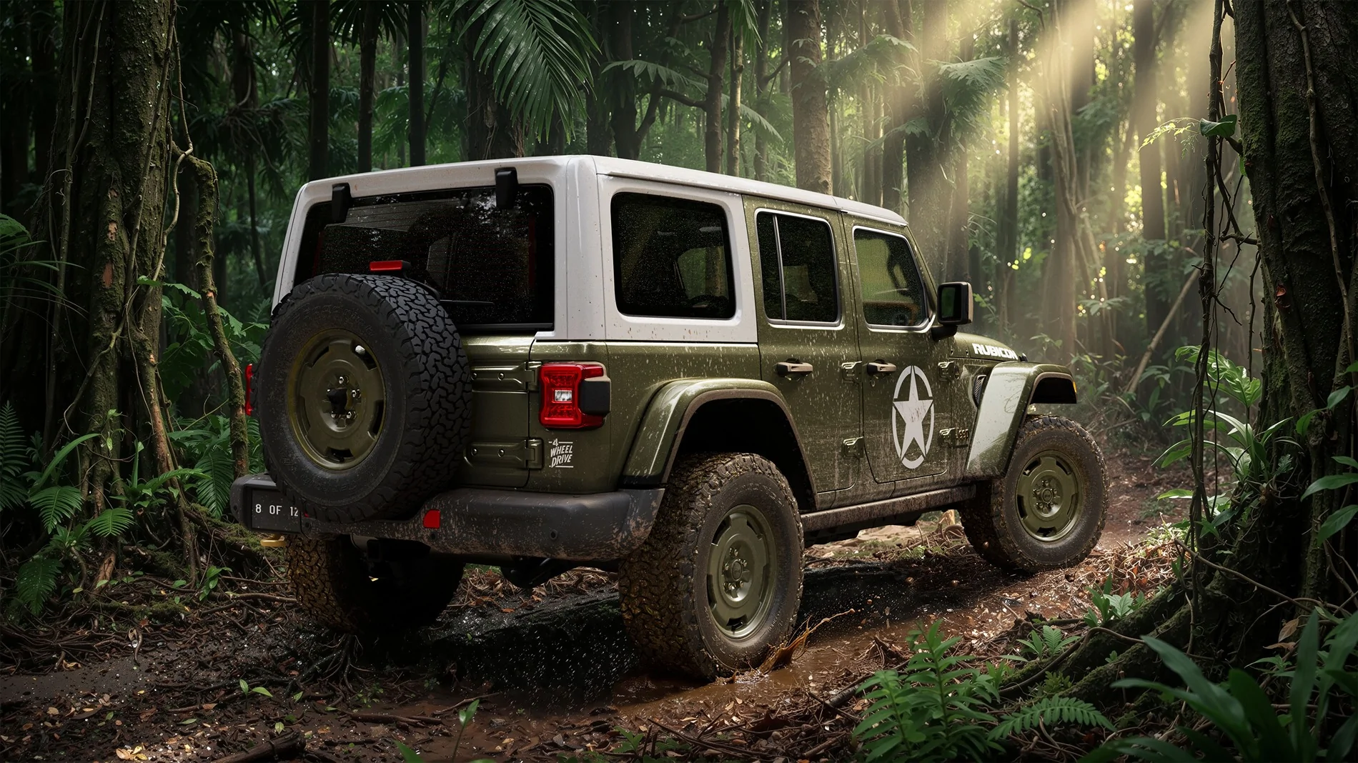 Jeep Wrangler JL 2027 Jeep Wrangler Sarge Announced 🪖 JP027_004WR