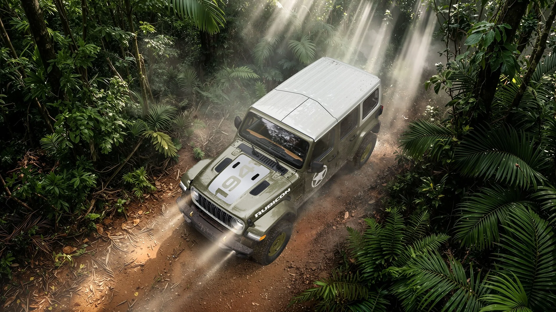 Jeep Wrangler JL 2027 Jeep Wrangler Sarge Announced 🪖 JP027_005WR