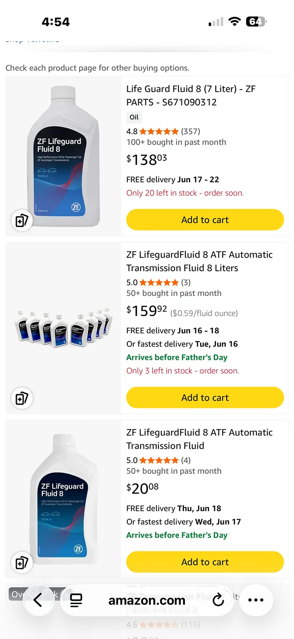 Jeep Wrangler JL Tranny fluid IMG_9658