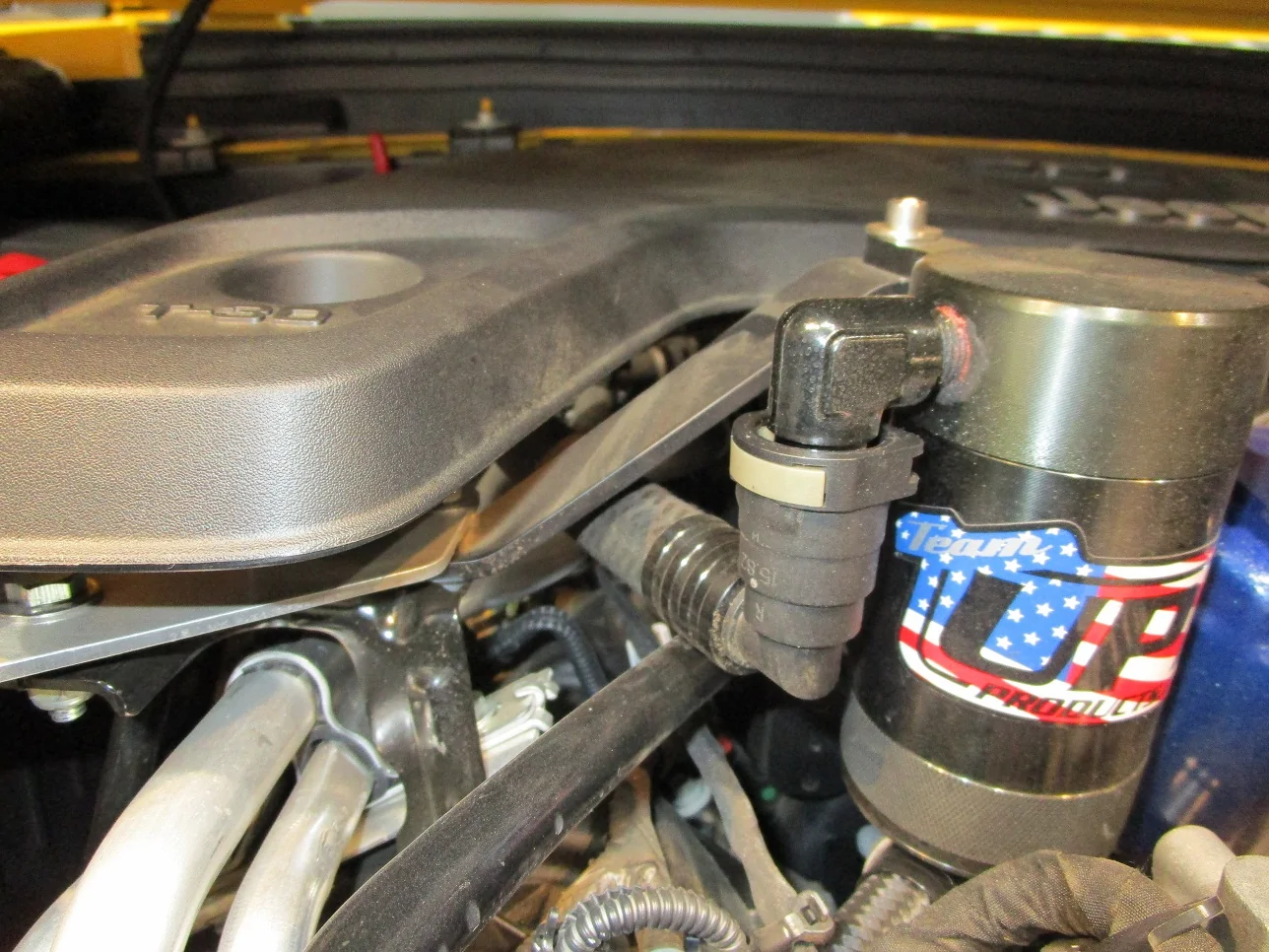 Jeep Wrangler JL oil separator IMG_1903