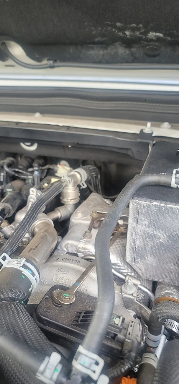 Jeep Wrangler JL 2.0 Coolant Reservoir Replacement mish done 2