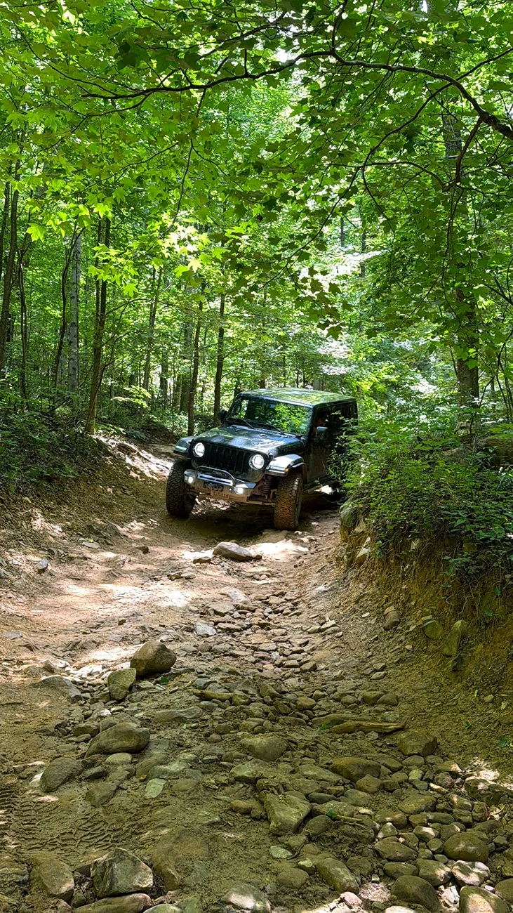 Jeep Wrangler JL First time at Windrock 6/13 IMG_2817