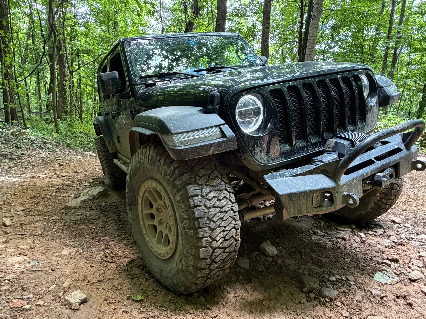 Jeep Wrangler JL First time at Windrock 6/13 IMG_2842