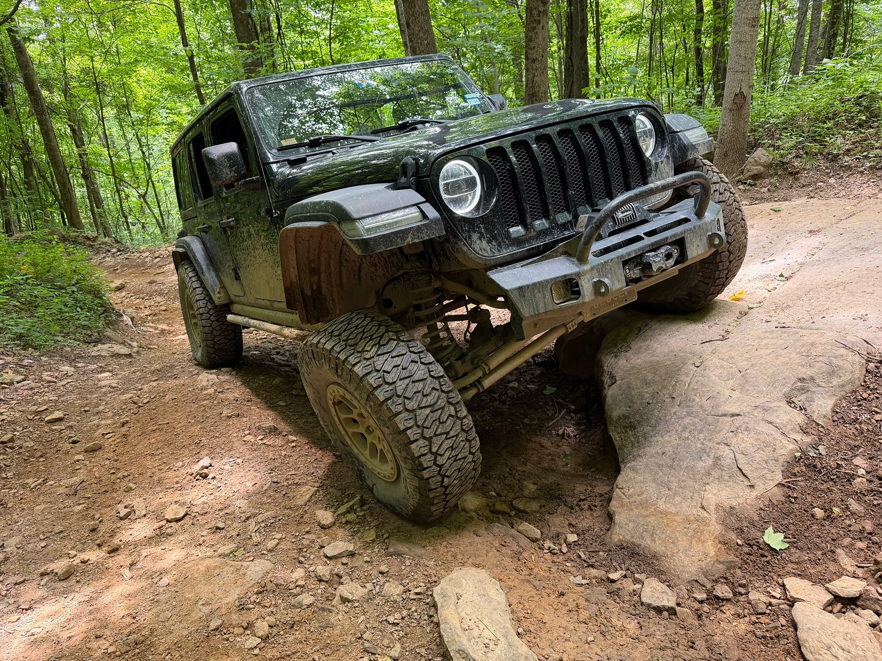 Jeep Wrangler JL First time at Windrock 6/13 IMG_2832