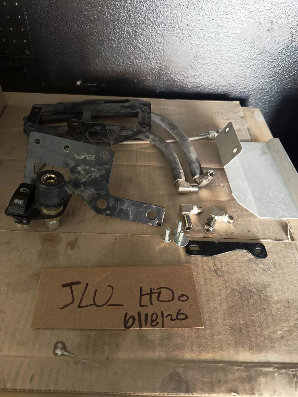Jeep Wrangler JL Grimm Offroad ARB Twin Compressor Mounting Bracket Kit IMG_3124