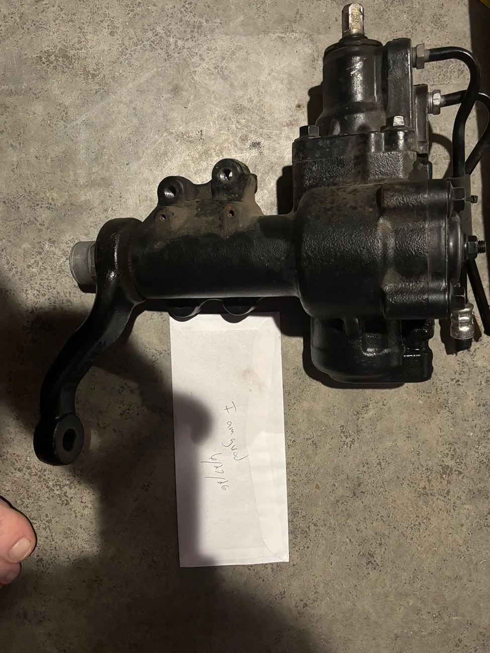 Jeep Wrangler JL Steel steering box IMG_2485
