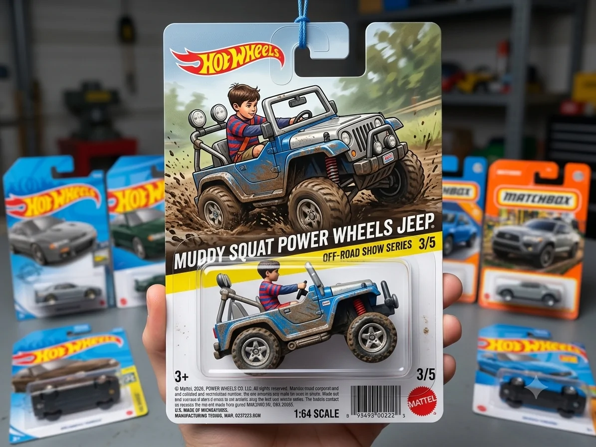 Jeep Wrangler JL Turn your Jeep into a Hot Wheels 1782996109052
