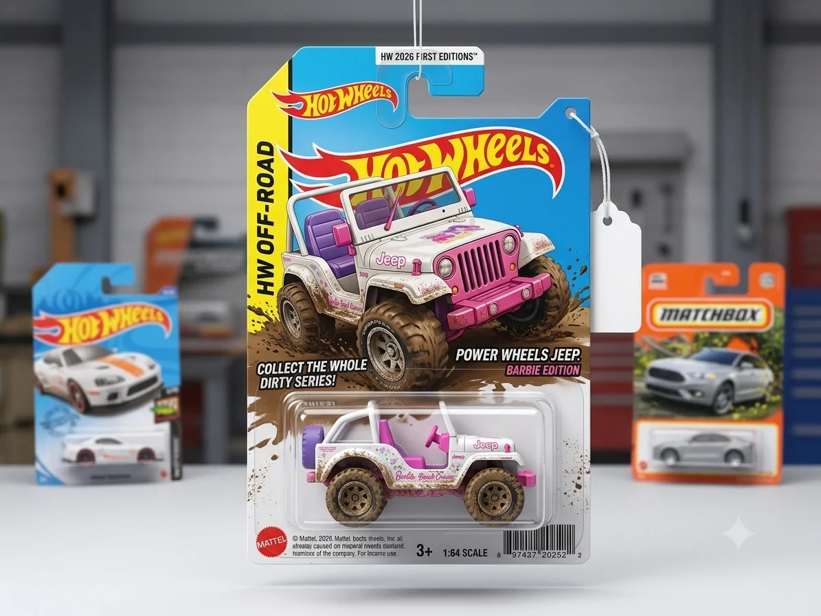 Jeep Wrangler JL Turn your Jeep into a Hot Wheels 1782995526567