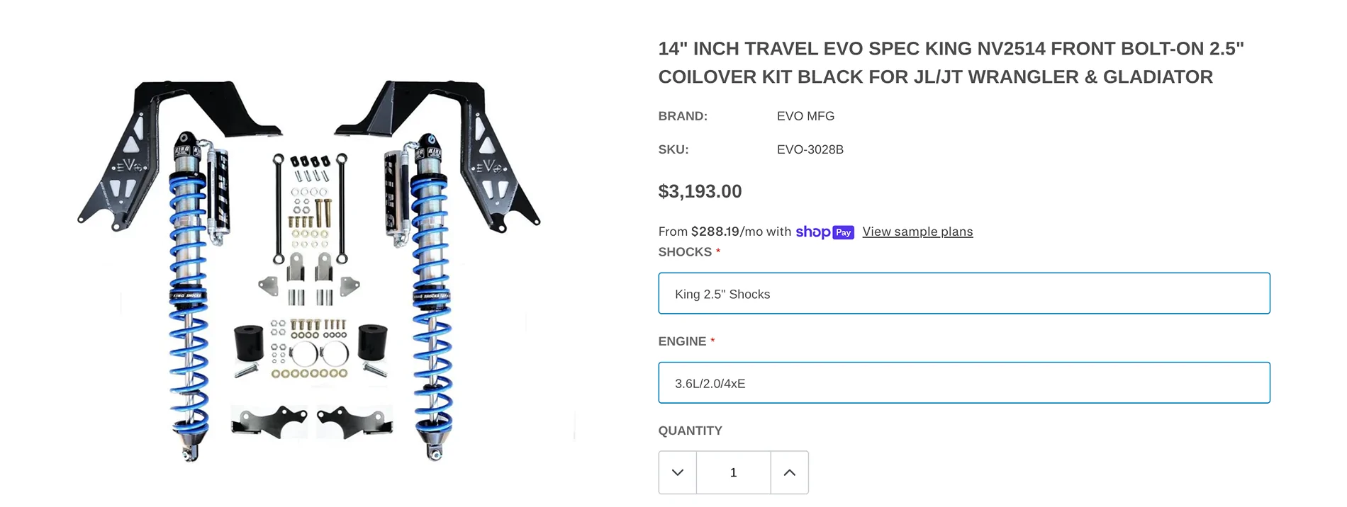 Jeep Wrangler JL Evo Vs Rebel Coilovers Kit Captura de pantalla 2026-07-02 a la(s) 12.36.04 p.m