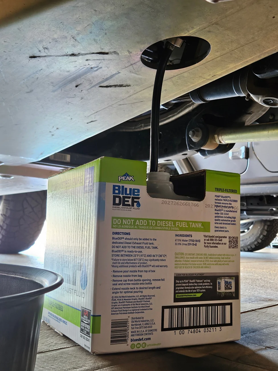Jeep Wrangler JL Hints concerning the DEF box 20260627_104957