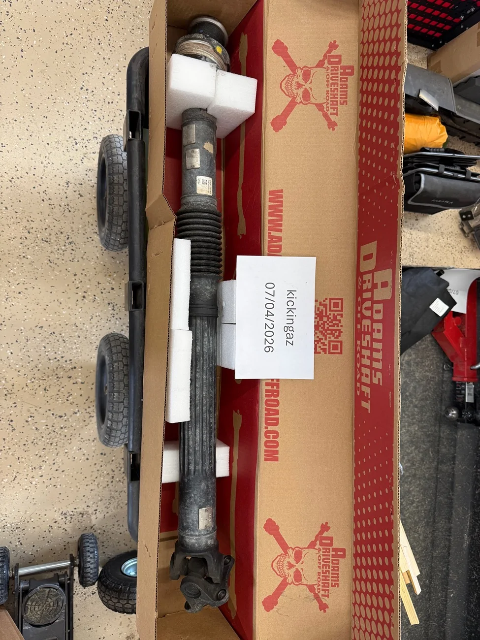 Jeep Wrangler JL Jeep JL Front Driveshaft IMG_4039