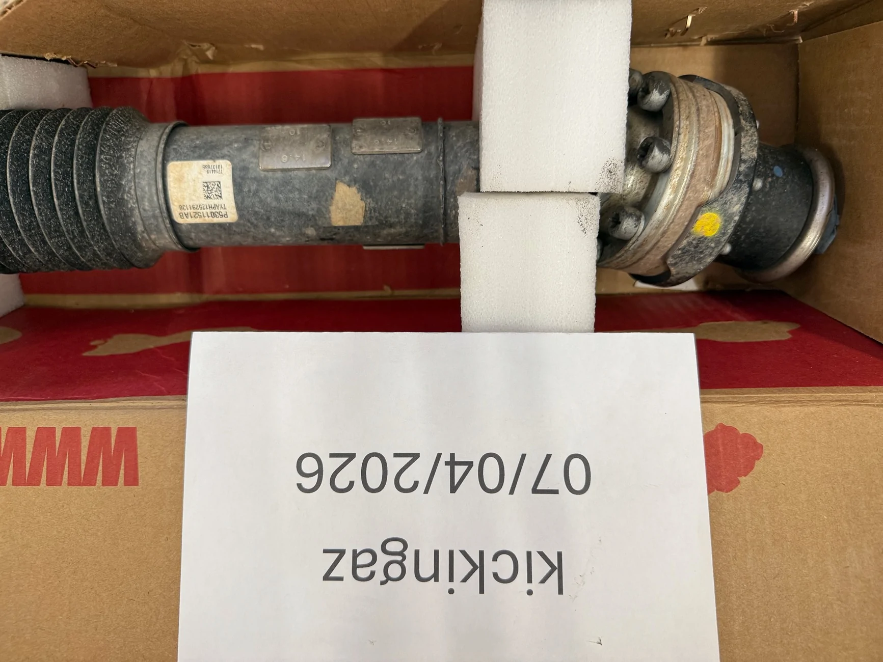 Jeep Wrangler JL Jeep JL Front Driveshaft IMG_4040