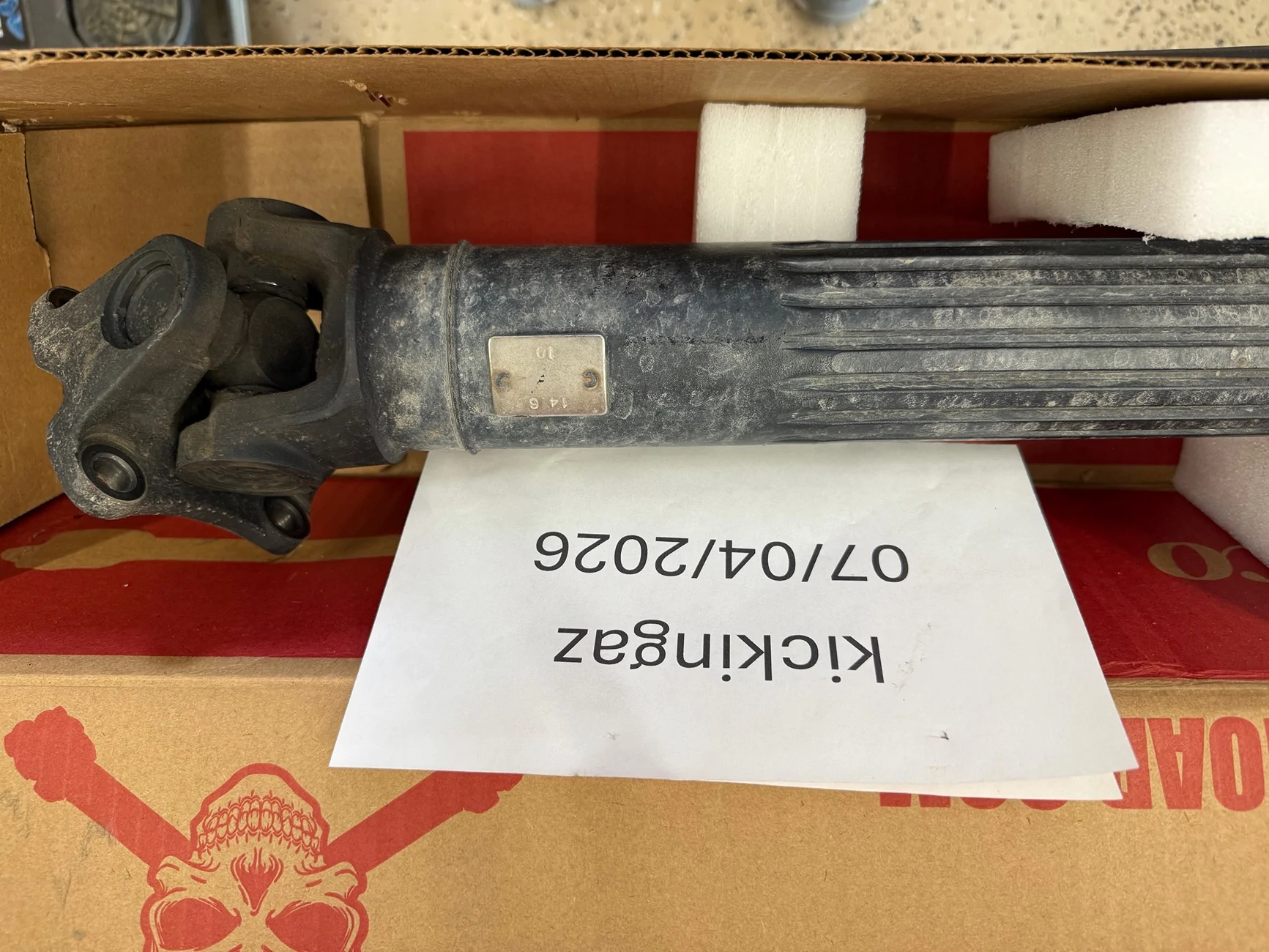 Jeep Wrangler JL Jeep JL Front Driveshaft IMG_4043