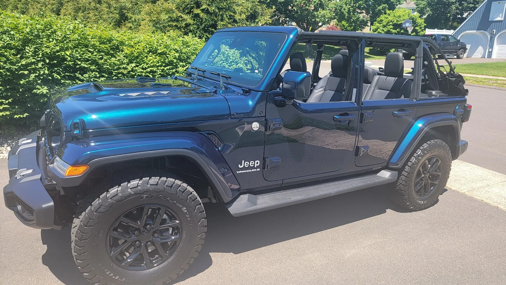Jeep Wrangler JL Underground Graphics Decals Jeep Fender Befor
