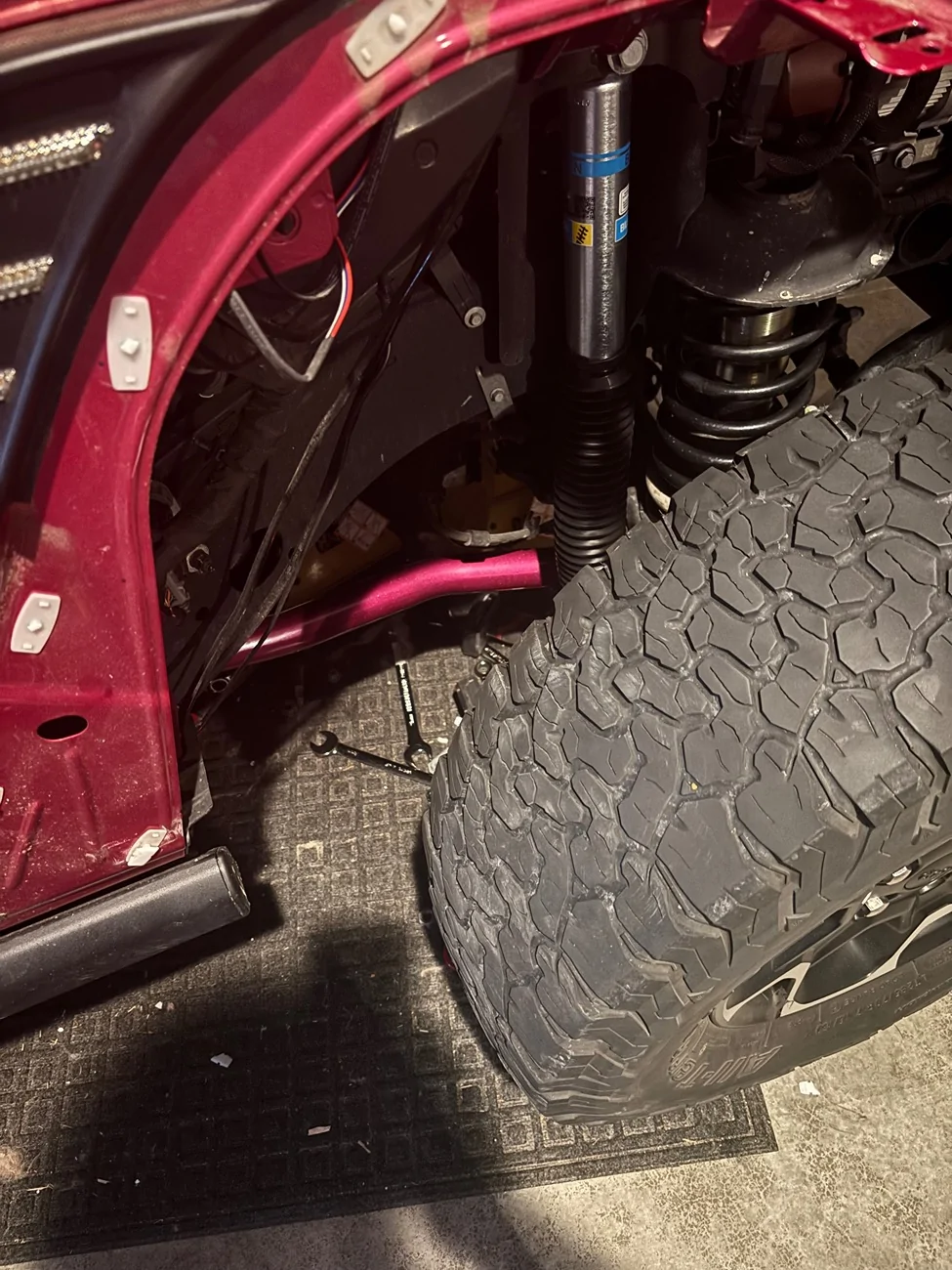 Jeep Wrangler JL Fiances pink 4xe upgrades IMG_2500