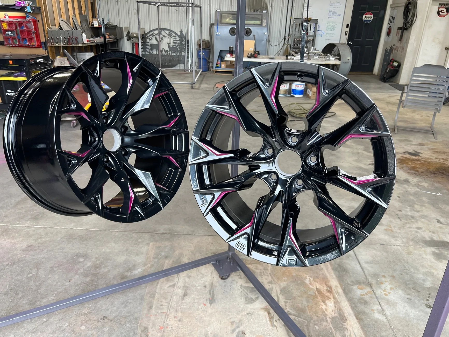 Jeep Wrangler JL Fiances pink 4xe upgrades IMG_9036