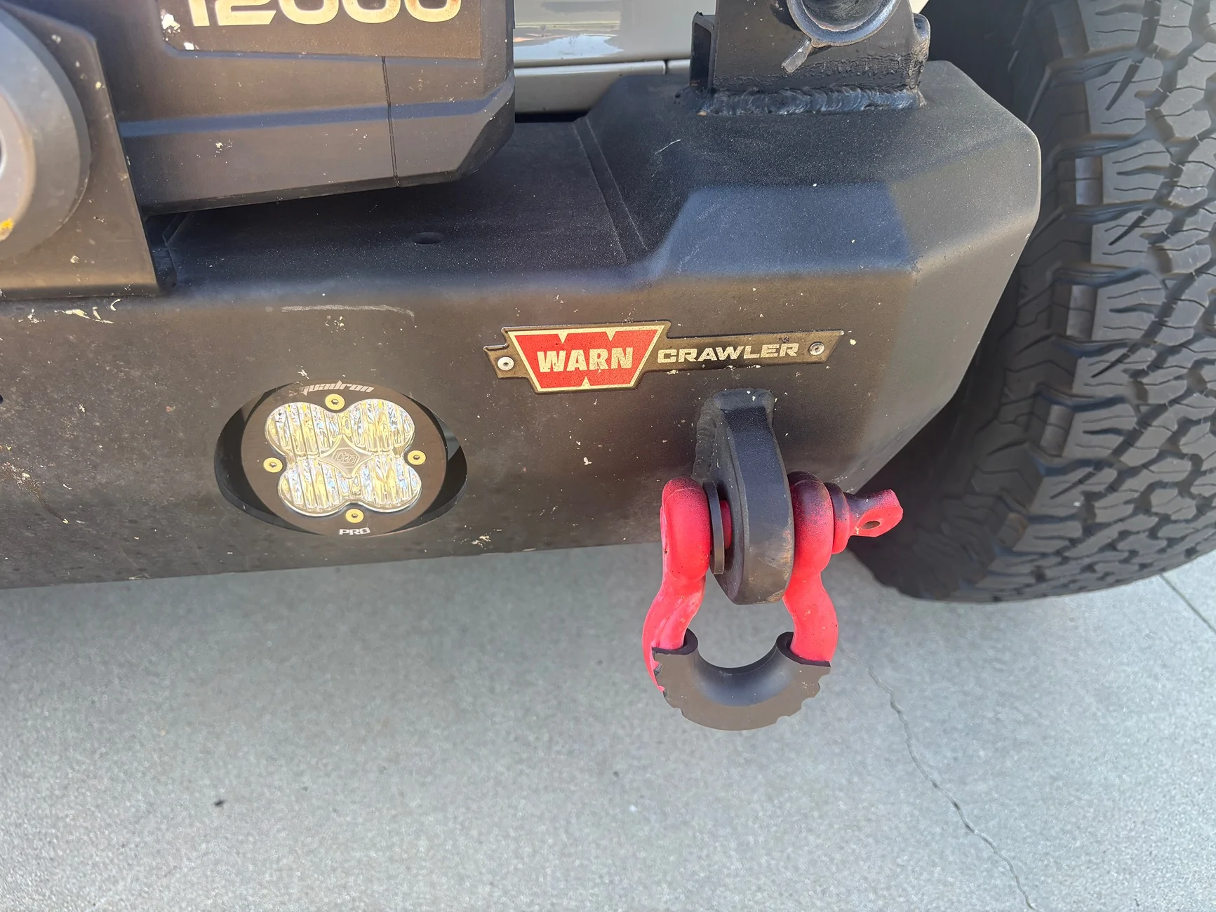 Jeep Wrangler JL Bumper - Removing RV Hookups IMG_3010