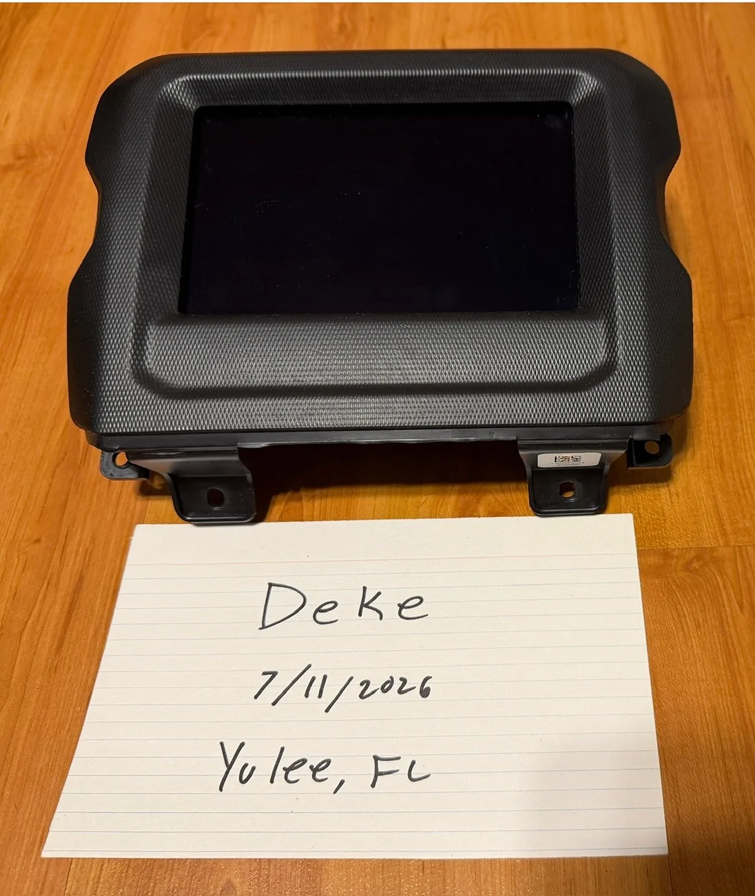 Jeep Wrangler JL Uconnect 7" and Bezel Uconnect1