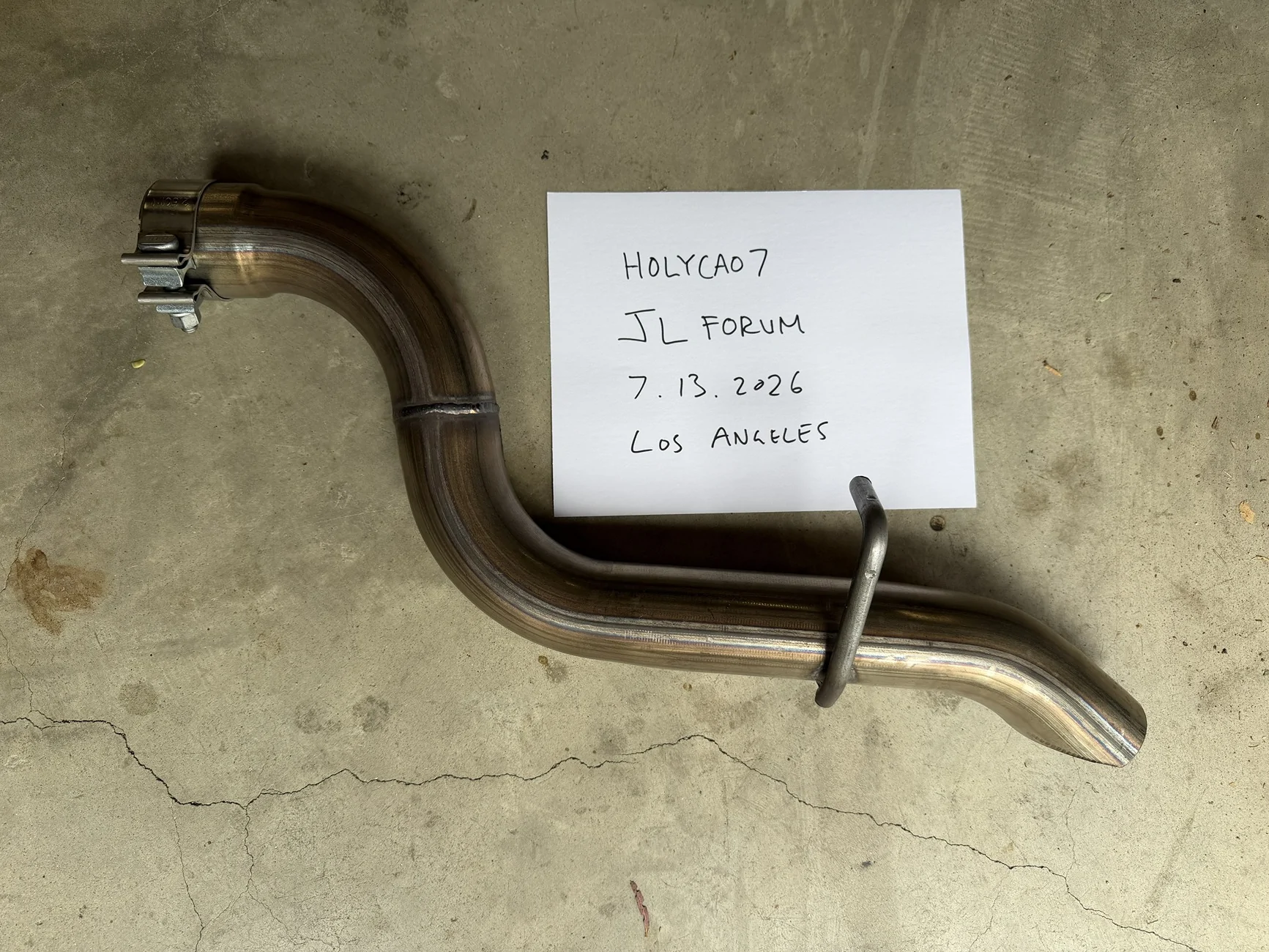 Jeep Wrangler JL Exhaust Muffler Delete - $75 IMG_3798