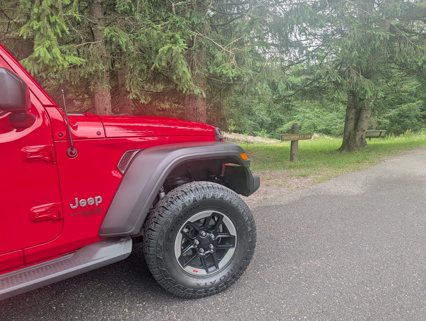 Jeep Wrangler JL 2018 JLU Sport S - Fireball - A Mild Weekend Warrior build PXL_20260618_154648501.MP