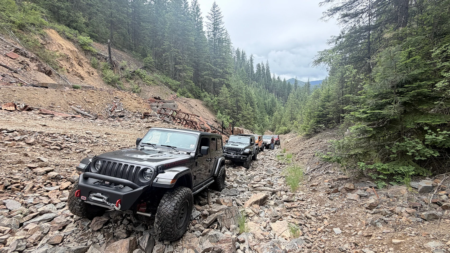 Jeep Wrangler JL 10 days, 3,800 miles, 109 hours, 6 BoH Badges Northwest Adventure 2