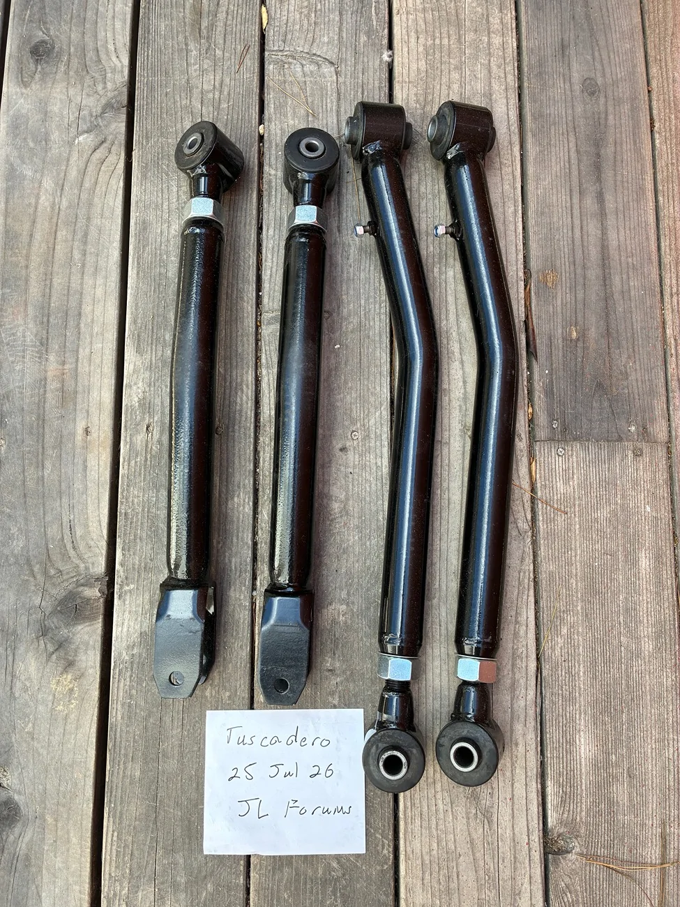 Jeep Wrangler JL Front Adjustable Control Arms IMG_1818