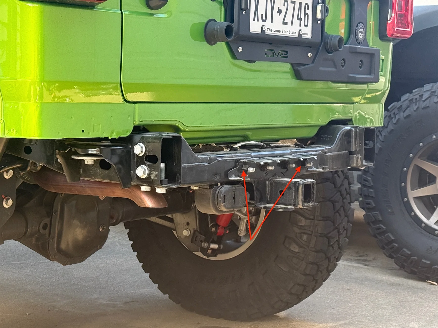 Jeep Wrangler JL Rear bumper upgrade attempt IMG_0164