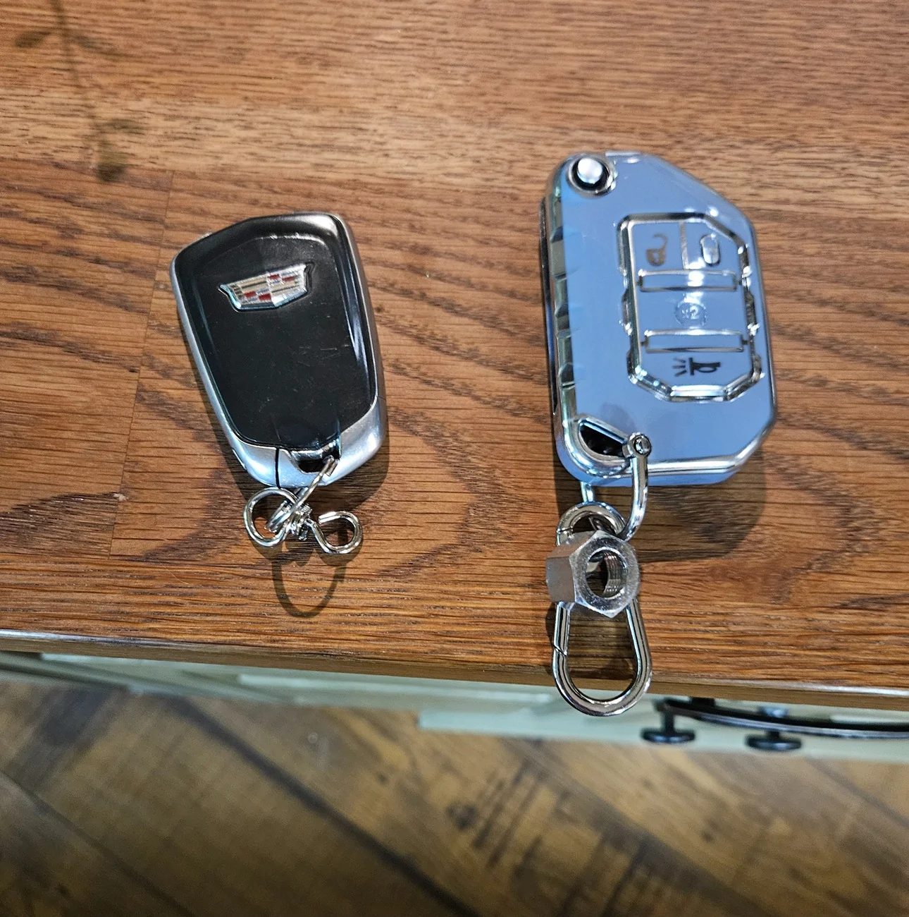 Jeep Wrangler JL Replacement key fob shell - Smaller 20260731_163620