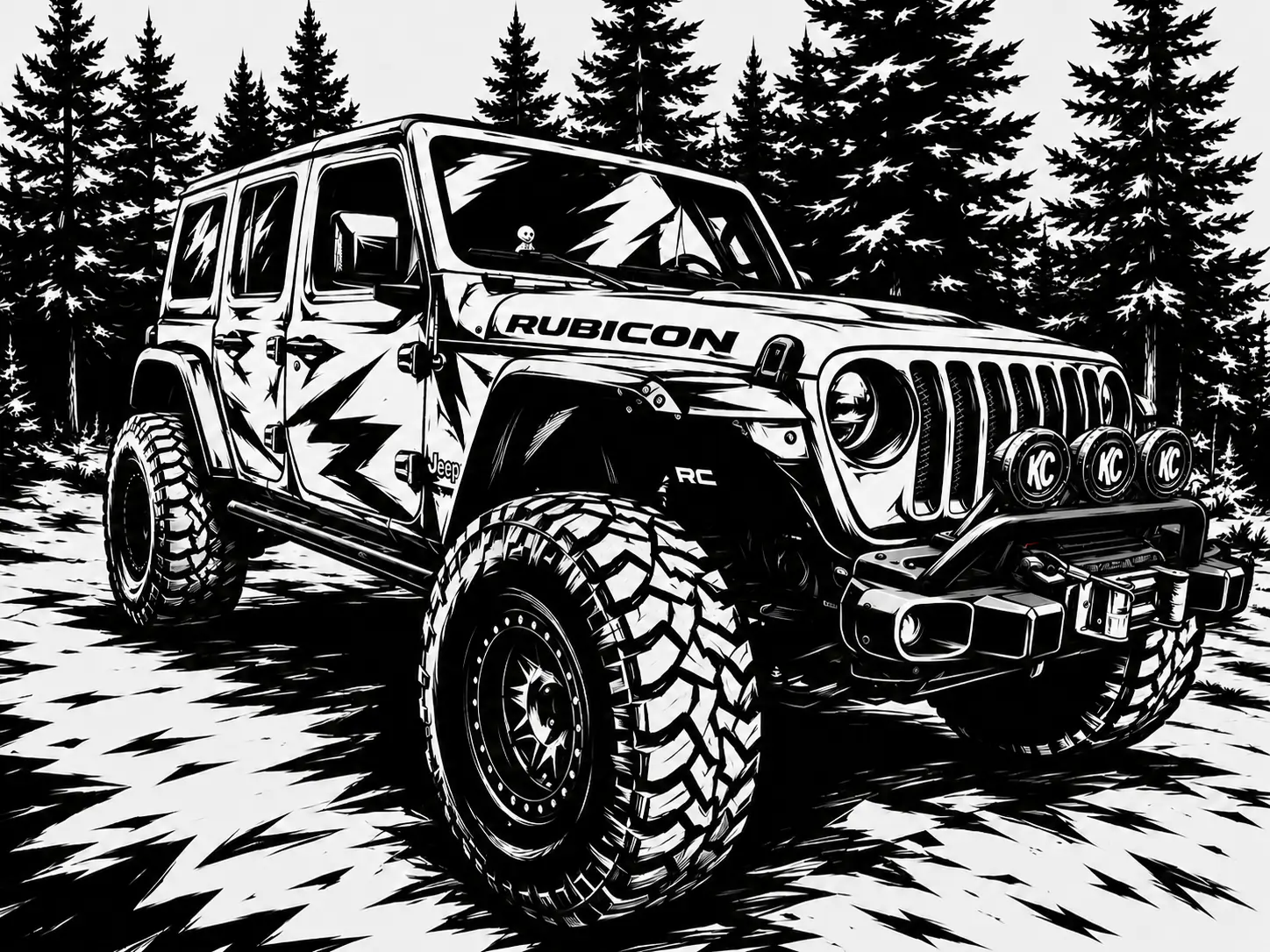 Jeep Wrangler JL 2020 JLUR Build "Experiment 626" 1000010229